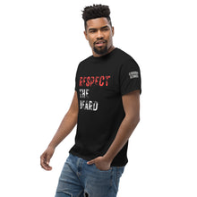 Load image into Gallery viewer, "Respect The Beard" Men's classic t-shirt