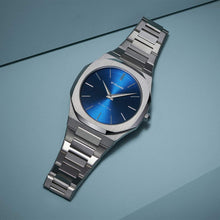Load image into Gallery viewer, D1 Milano Hexagonal Blue Dial Stainless Steel Watch

