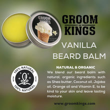 Load image into Gallery viewer, Groom Kings - Vanilla Ice Cream Beard Balm
