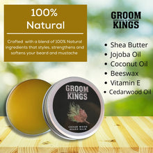 Load image into Gallery viewer, Groom Kings - Sandalwood Beard Balm
