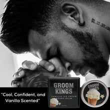 Load image into Gallery viewer, Groom Kings - Vanilla Ice Cream Beard Balm
