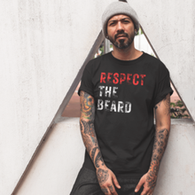 Load image into Gallery viewer, "Respect The Beard" Men's classic t-shirt
